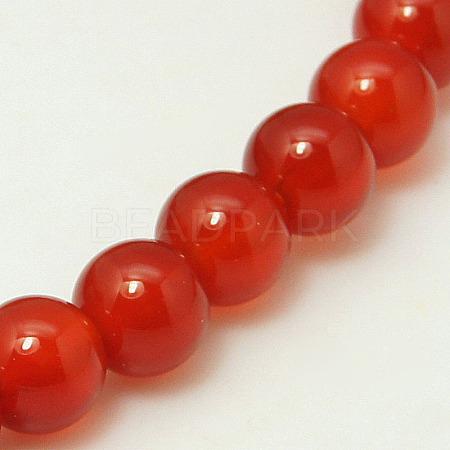 Natural Carnelian Beads Strands G-G338-3mm-01-1