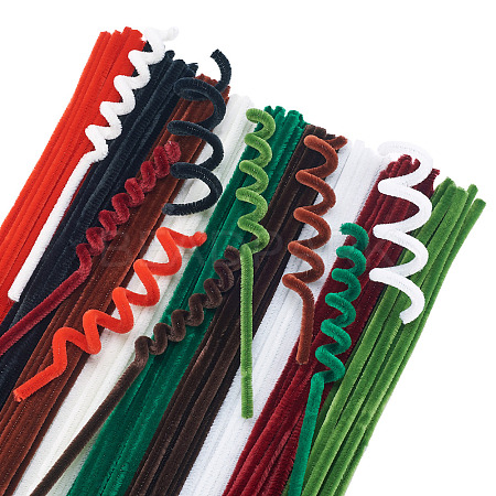 180Pcs 9 Colors DIY Plush Sticks FIND-TA0005-79-1
