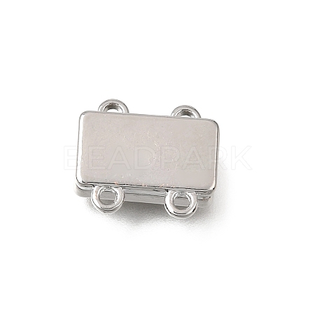2-Strands Brass Magnetic Clasps KK-CBA9C94-01A-P-1
