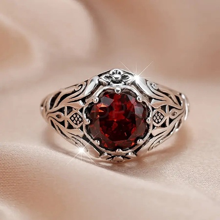 Alloy and Rhinestone Finger Rings for Women FS-WG94321-01-1