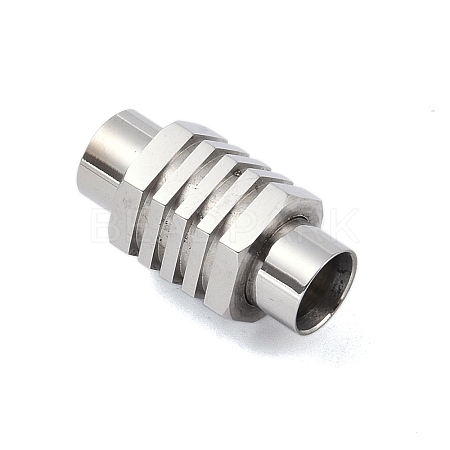 Non-Tarnish 304 Stainless Steel Magnetic Clasps STAS-K282-03P-1