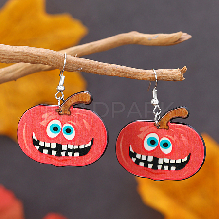 Halloween Creative Funny Acrylic Stud Earrings ZE1428-7-1