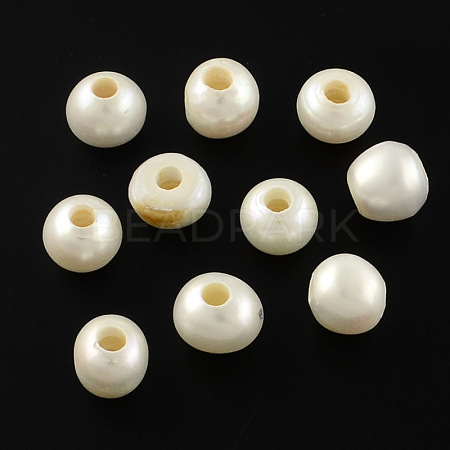 Natural Cultured Freshwater Pearl Beads X-PEAR-S007-02-1