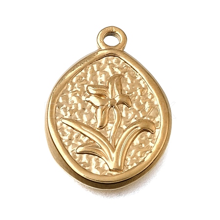 304 Stainless Steel Pendants STAS-K322-26B-G-1