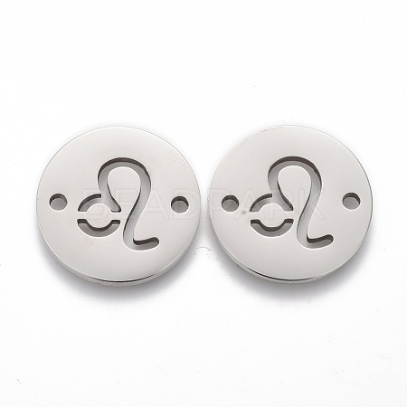 Tarnish Resistant Polishing 201 Stainless Steel Links Connectors STAS-Z001-A-07P-1