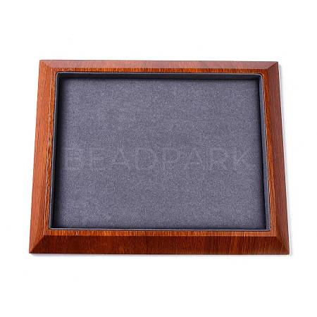 Rectangle Wood Pesentation Jewelry Bracelets Display Tray ODIS-P008-19B-01-1