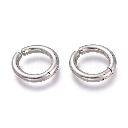 Non-Tarnish 201 Stainless Steel Clip-on Earrings EJEW-L256-04A-P-1