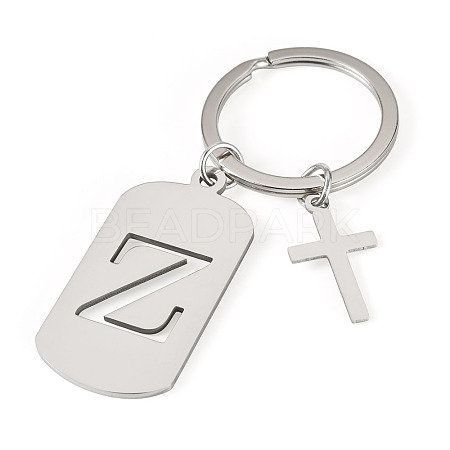 1Pc Stainless Steel Keychains KEYC-TADJ0001-08Z-1