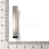 Non-Tarnish 304 Stainless Steel Tube Beads STAS-Z045-05C-P-3