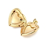 304 Stainless Steel Locket Charms STAS-M120-07A-G-2