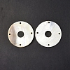 Natural Freshwater Shell Connector Charms SHEL-C003-09-3