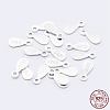 925 Sterling Silver Chain Tabs STER-F036-18S-1