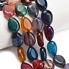 Natural Dragon Veins Agate Beads Strands GG-L001-K01-01G-1