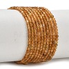 Natural Yellow Tourmaline Beads Strands GG-CBA5A1A-A05-02-2