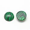 Synthetic Malachite Cabochons G-R416-8mm-38-2