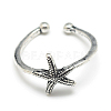 Adjustable Alloy Cuff Finger Rings X-RJEW-S038-039-2