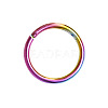 316L Surgical Stainless Steel Hoop Cartilage Earrings WGB51CA-09-2