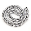 Electroplate Non-magnetic Synthetic Hematite Beads Strands X-G-T061-179K-2
