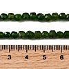 Natural Green Diopside Beads Strands G-F799-D01-01-5