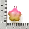 Brass Bell Pendants KK-B086-02E-3