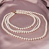 Shell Pearl Beaded Multi Layered Necklace JN1042A-2
