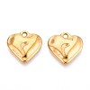 304 Stainless Steel Pendants STAS-T065-24A-G-1