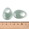 Natural Green Aventurine Large Hole Pendants G-N348-06B-05-3