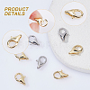 CHGCRAFT 8Pcs 2 Colors Brass Lobster Claw Clasps KK-CA0002-02-5