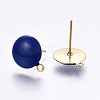 Ion Plating(IP) 304 Stainless Steel Stud Earring Findings STAS-P203-A03-02-2