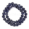 Faceted Round K9 Glass G-M182-10mm-20A-2