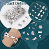 304 Stainless Steel Box Clasps FIND-PH0020-90-4