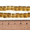 Transparent Glass Beads Strands GLAA-R041-8x8mm-A07-4