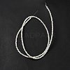 Natural White Shell Beads Strands SHEL-G014-14-3