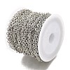 Rack Plating Brass Cable Chains CHC-M001-03P-2