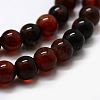 Natural Agate Beads Strands X-G-F417-07-8mm-3