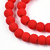 Opaque Glass Beads Strands GLAA-T032-P4mm-MD04-2