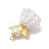 Handmade Seed Beads Pendants PALLOY-MZ00402-01-4