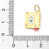 Spray Paint 304 Stainless Steel Pendants STAS-H254-04G-06-3