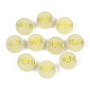 Luminous Frosted Acrylic Beads FACR-T008-02U-1