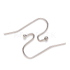 Non-Tarnish 304 Stainless Steel Earring Hooks X-STAS-S111-005-1