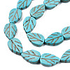 Gemstone Beads Strands TURQ-S240-14x10mm-2-2