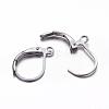 Brass Leverback Earring Findings KK-EC223-B-2