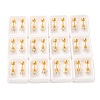 Star Glass Ear Fake Plugs EJEW-H105-23G-C-1