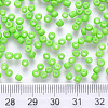 12/0 Baking Paint Glass Round Seed Beads SEED-S036-01A-16-3