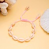 Bohemian Shell Braided Bead Bracelets KG5973-4-1