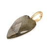 Natural Labradorite Pendants G-C290-01D-2