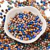 Baking Paint Glass Seed Beads SEED-C004-01R-2