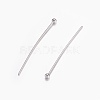 Tarnish Resistant 304 Stainless Steel Ball Head Pins S-STAS-O105-04-0.6x25-2