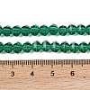 Transparent Glass Beads Strands GLAA-G125-01A-08-4