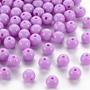 Opaque Acrylic Beads MACR-S370-C8mm-A03-1